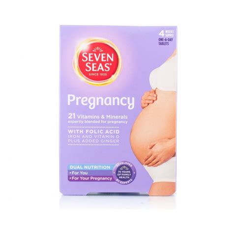 Seven Seas Pregnancy Tabs 28s Pharmacy And Health From Chemist Connect Uk