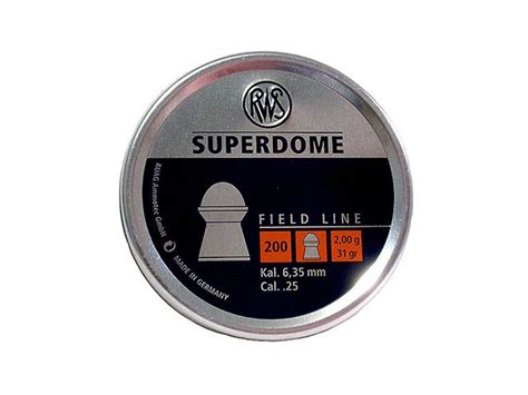 Buy Rws Superdome 25 Pellets 635mm At Cheshire Gun Room Cheshire