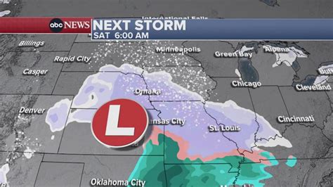 New Winter Storms Heads Into The Midwest Good Morning America
