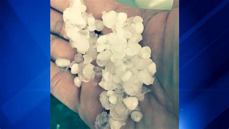 Severe Storms Bring Hail High Winds To Chicago Area