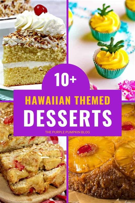 Hawaiian Themed Desserts To Serve At Your Hawaiian Luau Party