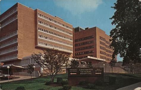 lancaster general hospital pennsylvania james e hess postcard