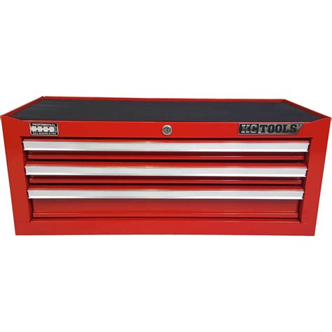Kc Tools Red 3 Drawer Tool Box Add On With Bbs A12115 The Grit