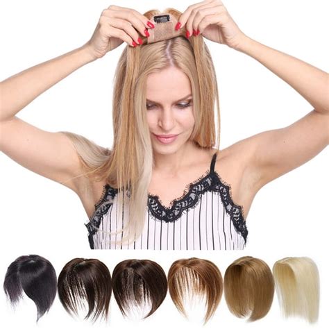 S Noilite Hair Toppers For Women Human Hair 100 Remy One Piece Clip In Toppers Extension