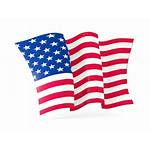 United States America Flag Waving Icon Commercial
