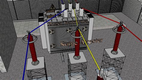 Electrical Substation Components In 3d Easy To Understand Youtube
