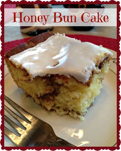 Crafty In Crosby Honey Bun Cake