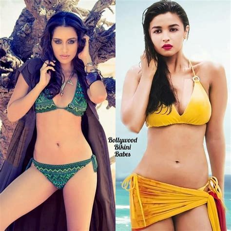 Bikini Poll Who Looks More Sexy Shraddha Kapoor Alia Bhatt Double