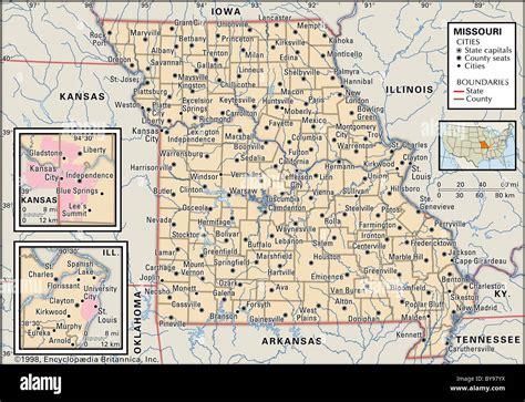 Liberty Missouri Map Hi Res Stock Photography And Images Alamy