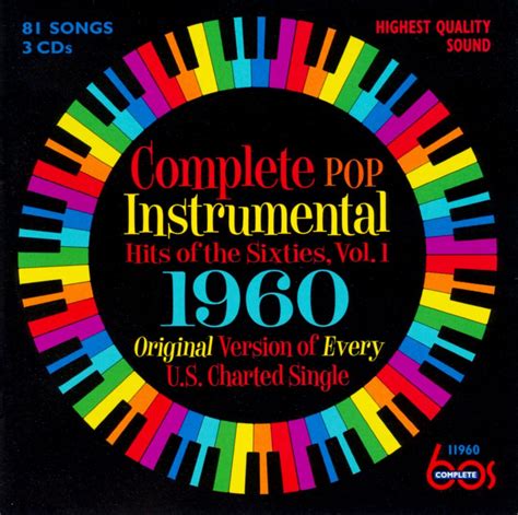 Best Buy Complete Pop Instrumental Hits Of The Sixties Vol 1 1960 Cd