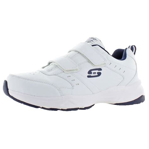 Skechers Mens Haniger Casspi Ii White Athletic Shoes 9