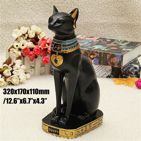 other computers and networking vintage egyptian retro bastet goddess cat pharaoh figurine statue