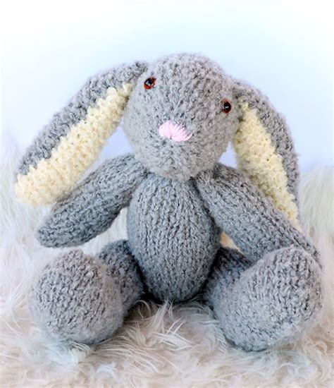 Free Knitting Pattern For Floppy Eared Bunny Bunny Knitting Pattern