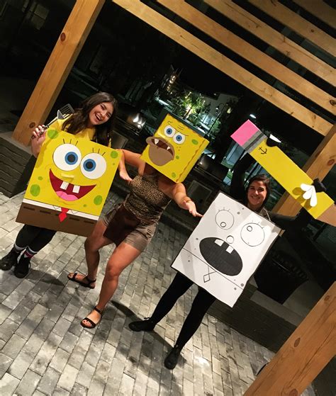 Spongebob Halloween Costume Cute Group Halloween Costumes Funny