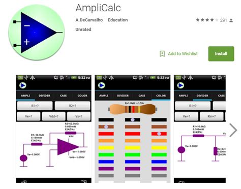 Getting started with basic electronics is easier than you might think. amplicalc app - theoryCIRCUIT - Do It Yourself Electronics Projects