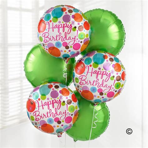 It's your happy birthday flower cake: Happy Birthday Balloon Bouquet - buy online or call 023 ...