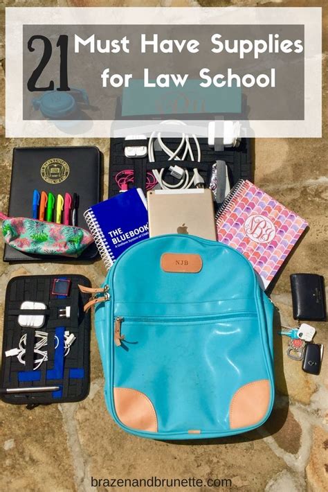 Here Are My 21 Must Have School Supplies For Law School