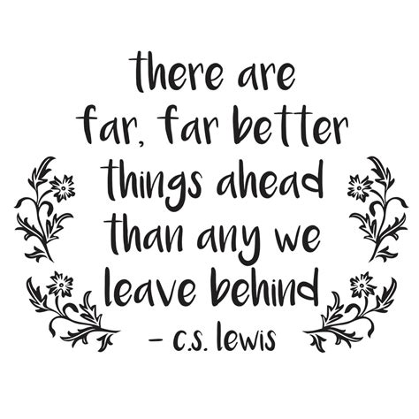 Cs Lewis There Are Far Far Better Things Ahead Vinyl