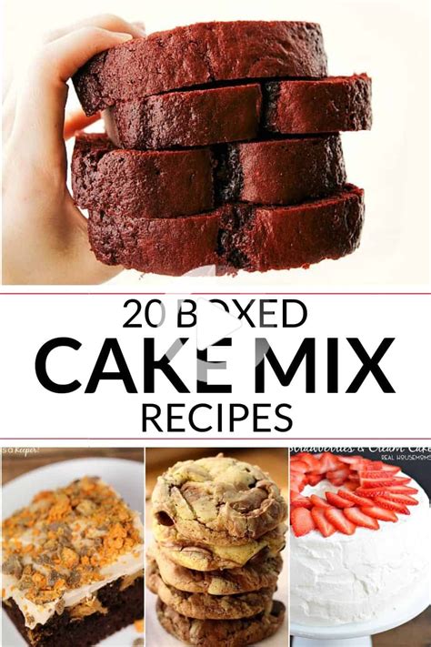 25 desserts made with boxed cake mix it is a keeper recipe using