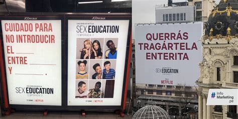 netflix lanza picante campaña para promocionar sex education el portal del marketing en el perú
