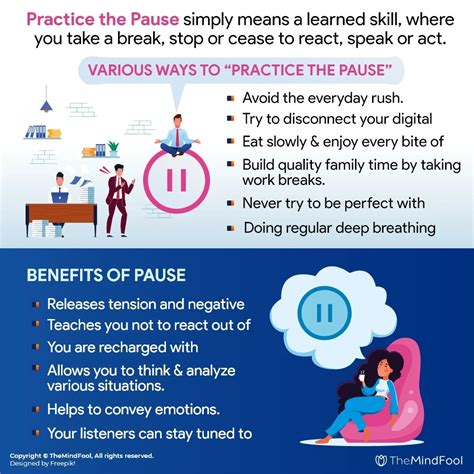 Understand The Art Of “practice The Pause” And Know When To Practice The