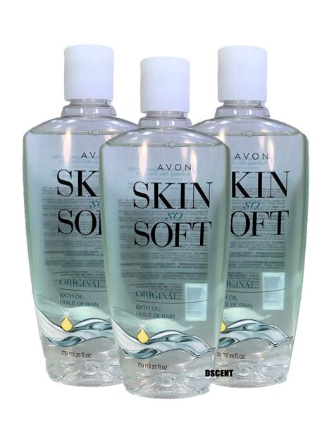 Avon Skin So Soft Original Bath Oil 25 Oz Lot Of 3 Beauty