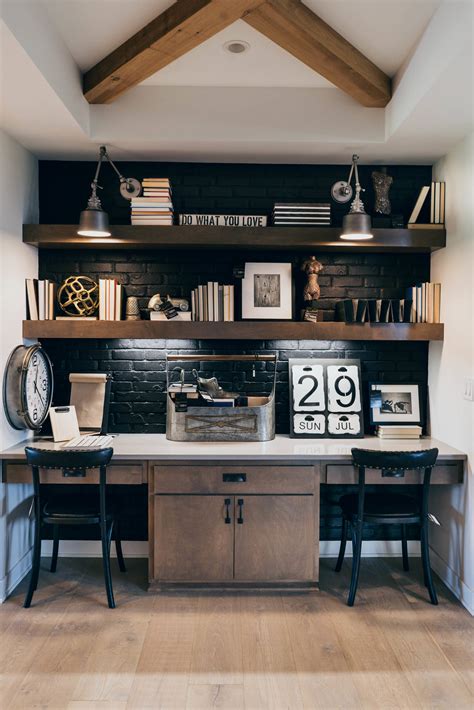 Built In Office Desk With Cabinets Boost Your Productivity With These