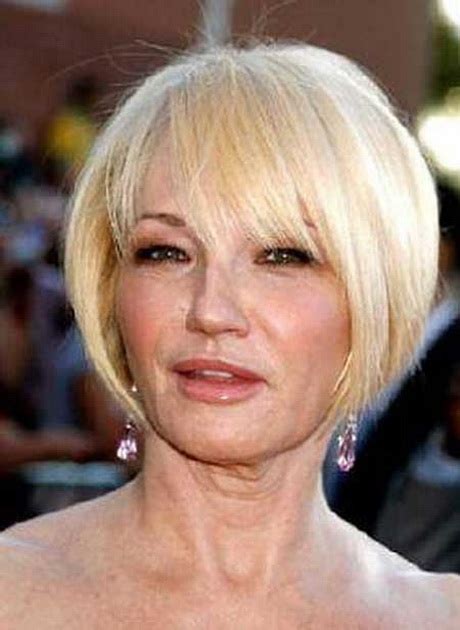 Short Straight Hairstyles For Women Over 50