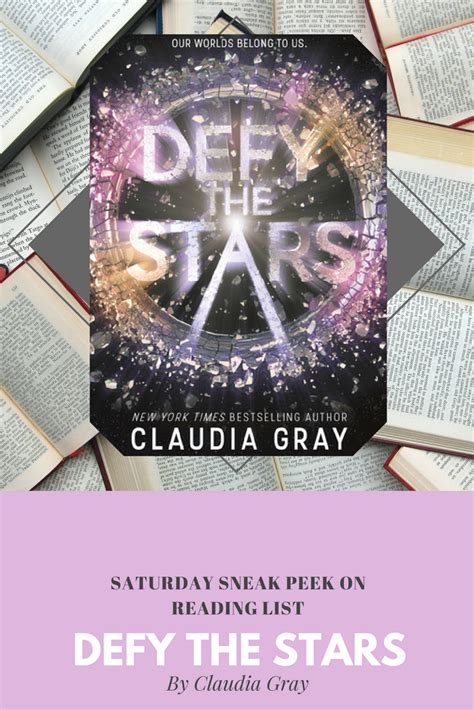 Defy The Stars A Sneak Peek Reading List