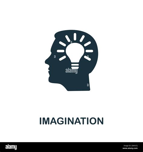 Imagination Icon Simple Element From Life Skills Collection Filled