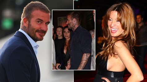 David Victoria Beckham Put On United Front After His Alleged Mistress Rebecca Loos Says Hes