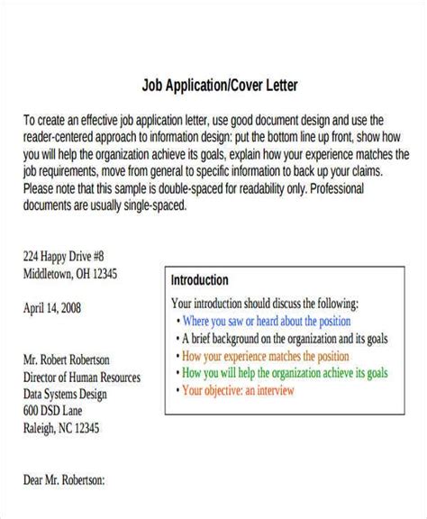 How to write a good job application email. 8+ Formal E-mail Templates - Free PSD, EPS, AI Format ...