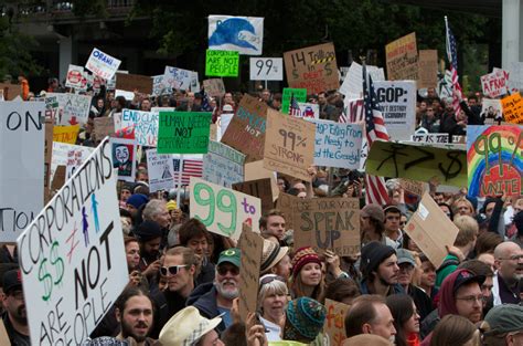 1000s Turnout For Occupy Portland Protests Pictures