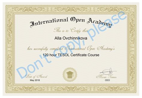 tesol international open academy
