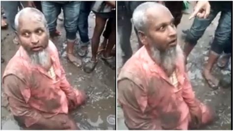 Assam Mob Thrashes 68 Year Old Muslim Man For Selling Beef Forces Him To Eat Pork India Today