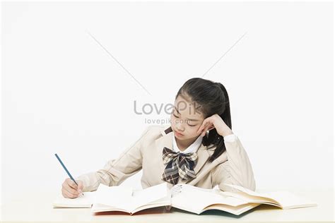 Little Girl Studying Picture And Hd Photos Free Download On Lovepik