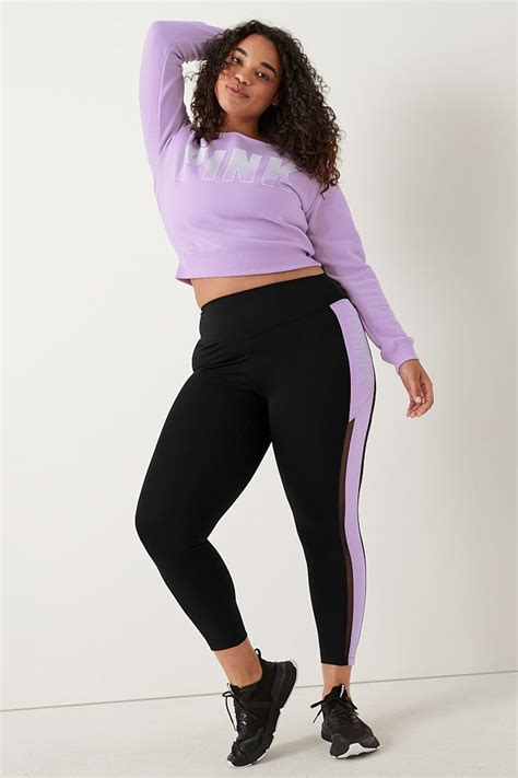 buy victoria s secret pink ultimate v high waist legging with mesh from the victoria s secret uk
