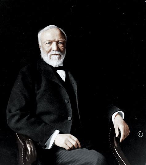 Andrew Carnegie 1835 1919 Colorization