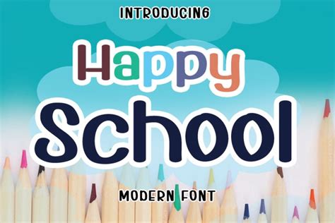 Happy School Font Free Font Download