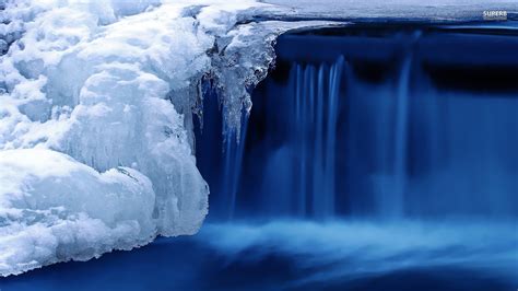 Free Download Ice Waterfall Timelapse Winter Wallpaper 1920x1080 136901