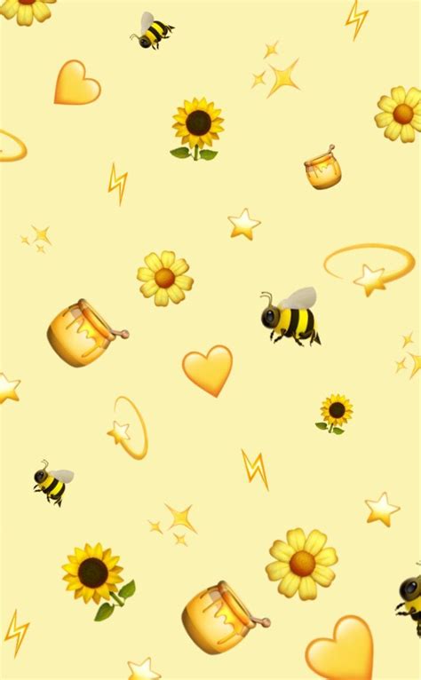 Yellow Bee Aesthetic Wallpapers Top Free Yellow Bee Aesthetic