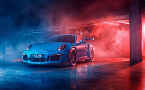 Black wallpapers, backgrounds, images 3840x2160— best black desktop wallpaper sort wallpapers by: Free download Wallpaper of Blue Car Smoke Porsche 911 GT3 ...