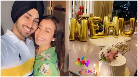 Neha Kakkar Gets Birthday Love From Rohanpreet Singh Ts Include Cakes And Bag Of Cheetos