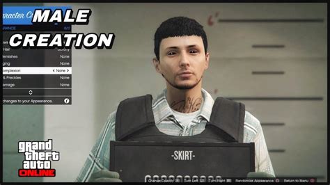 Gta 5 Online Tryhard Male Character Creation Tutorial Playstationpc