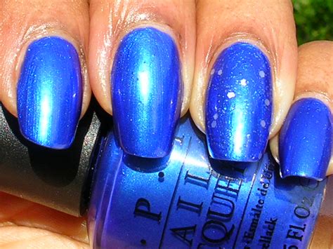 Candy Coated Tips Opi Blue My Mind