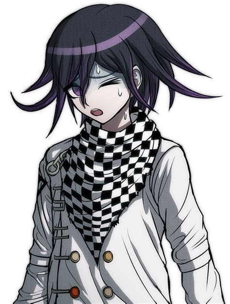 The sprites are themselves early versions of kokichi's existing sprites that appeared in development builds of the game: Sprites:Kokichi Oma | Ouma kokichi, Danganronpa game, Gremlins