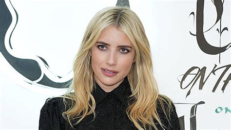 Emma Roberts Suffers Wardrobe Malfunction By Popping Back Of Outfit