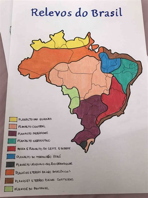 Relevos Do Brasil Geografia