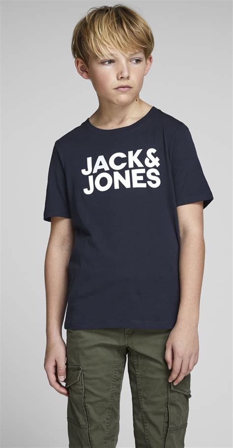 Jack And Jones Junior T Shirt Kurzarm Noos Navy Blazer Kaufen Papitonde
