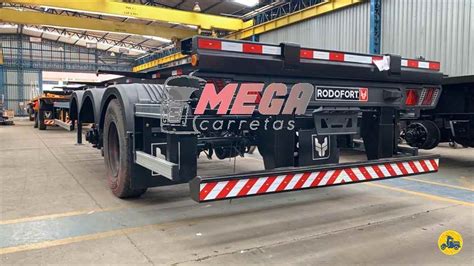 Carreta Semi Reboque Porta Container 2022 à Venda Mega Carretas